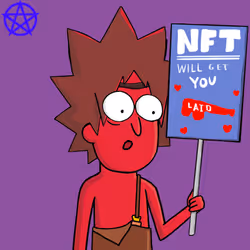 Satan Loves NFTees #3882