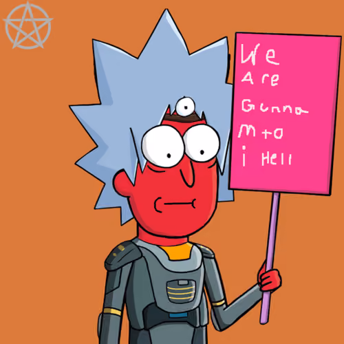 Satan Loves NFTees #4492