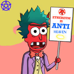 Satan Loves NFTees #2491