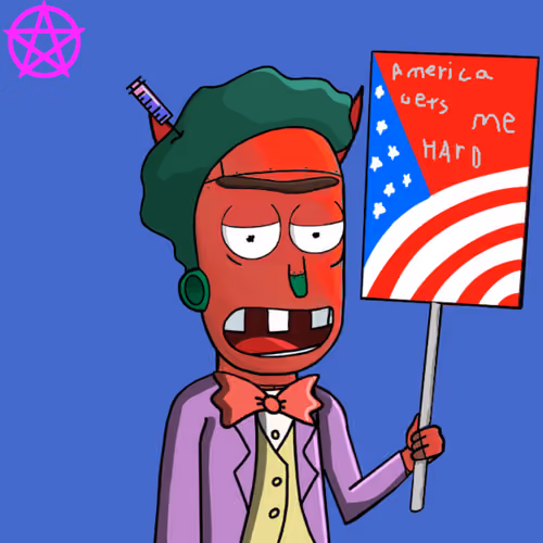 Satan Loves NFTees #2326