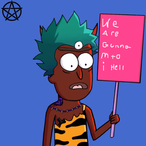 Satan Loves NFTees #3554