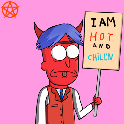 Satan Loves NFTees #4654