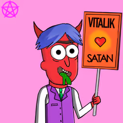 Satan Loves NFTees #3574