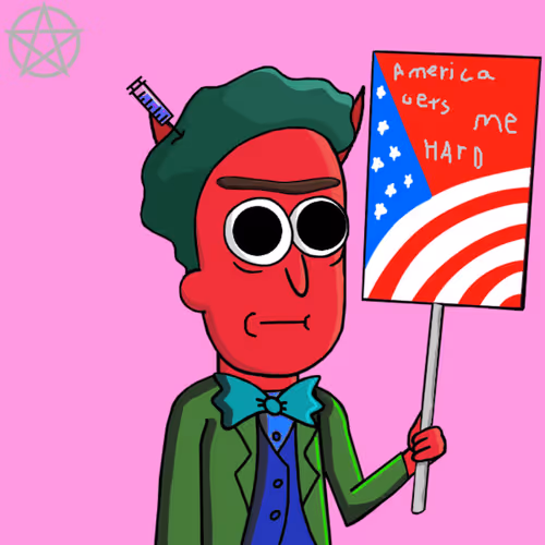 Satan Loves NFTees #3728