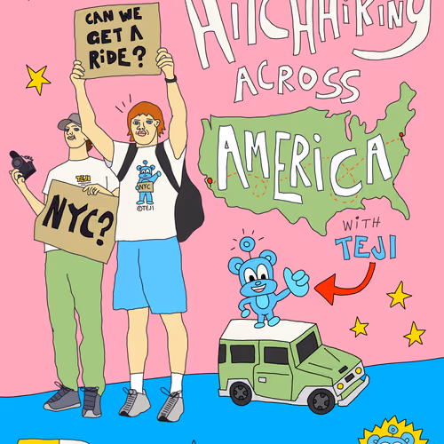 Hitchhikers Pass By Teji
