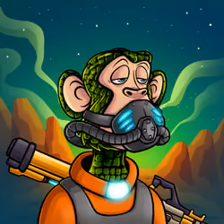 Apes In Space #9667