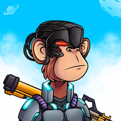 Apes In Space #8078
