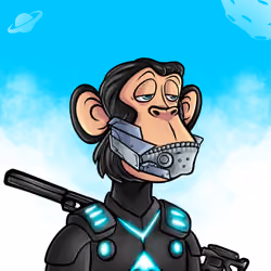 Apes In Space #7636