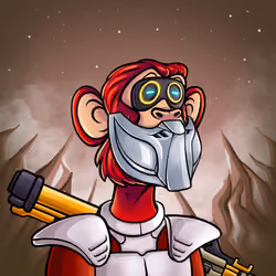 Apes In Space #2208