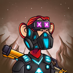 Apes In Space #7934