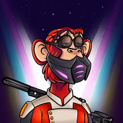 Apes In Space #8630