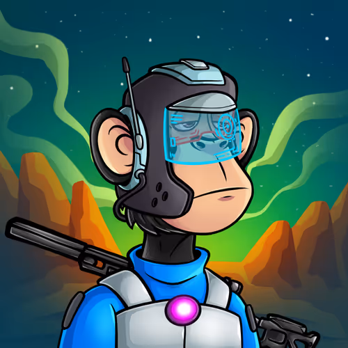 Apes In Space #9986