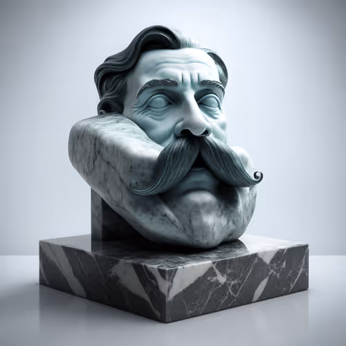 Painter Statues
