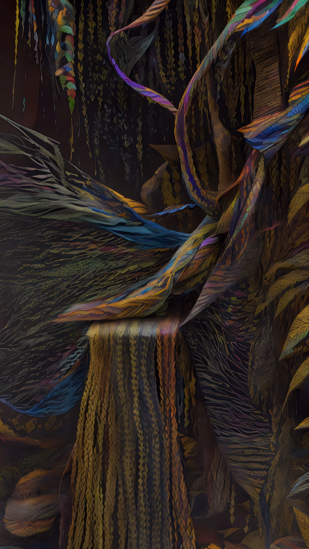 Winds of Yawanawa #980 by Yawanawa and Refik Anadol