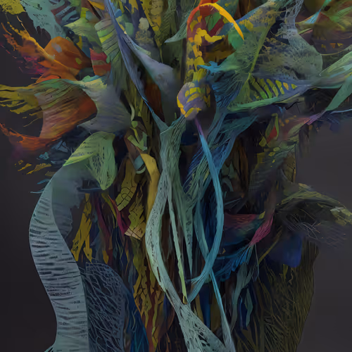 Winds of Yawanawa #821 by Yawanawa and Refik Anadol