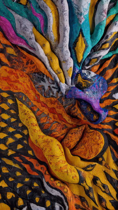 Winds of Yawanawa #966 by Yawanawa and Refik Anadol
