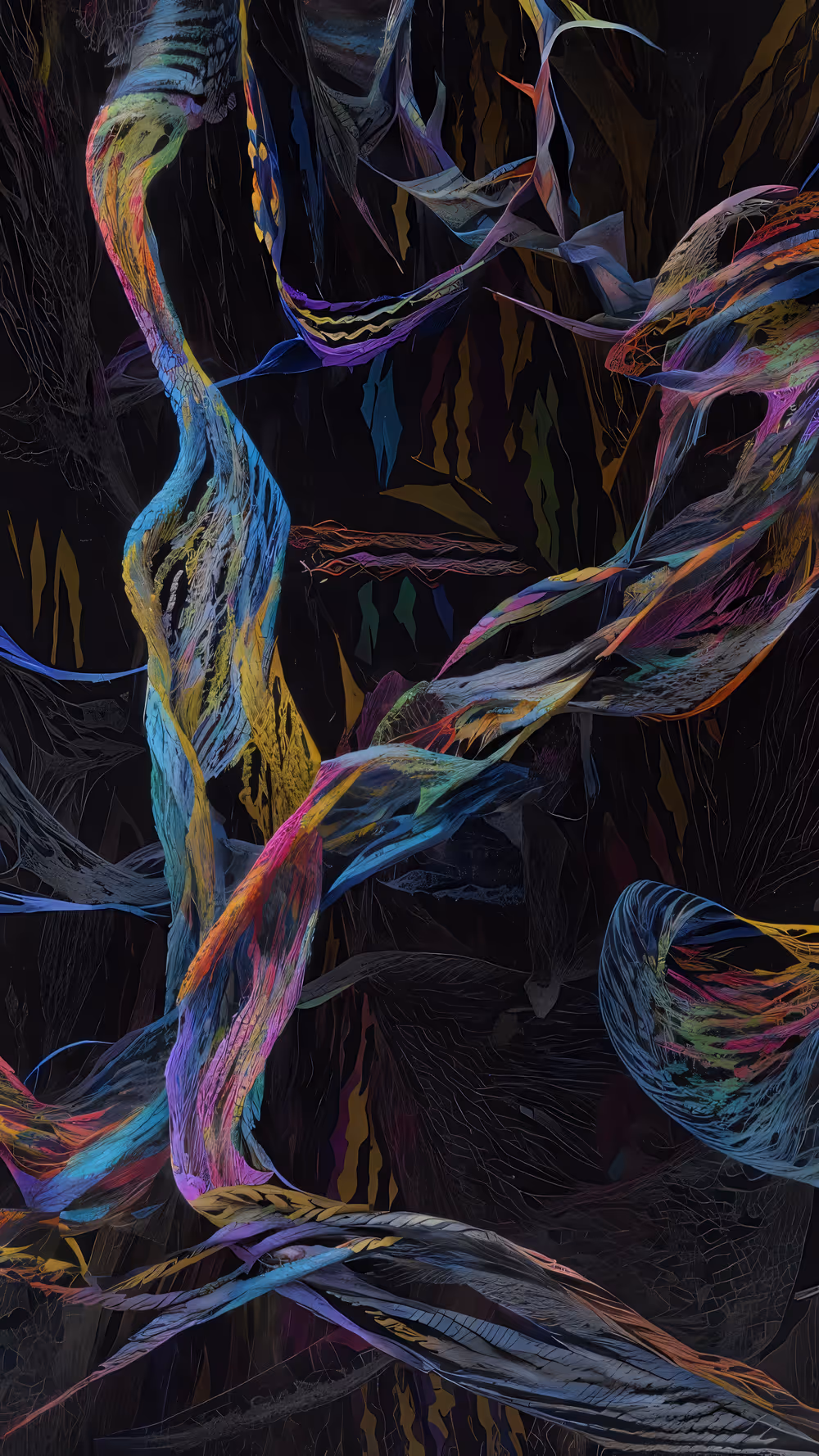 Winds of Yawanawa #957 by Yawanawa and Refik Anadol