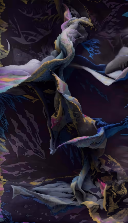 Winds of Yawanawa #988 by Yawanawa and Refik Anadol