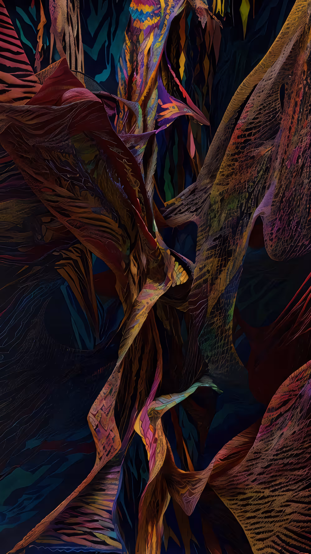 Winds of Yawanawa #979 by Yawanawa and Refik Anadol