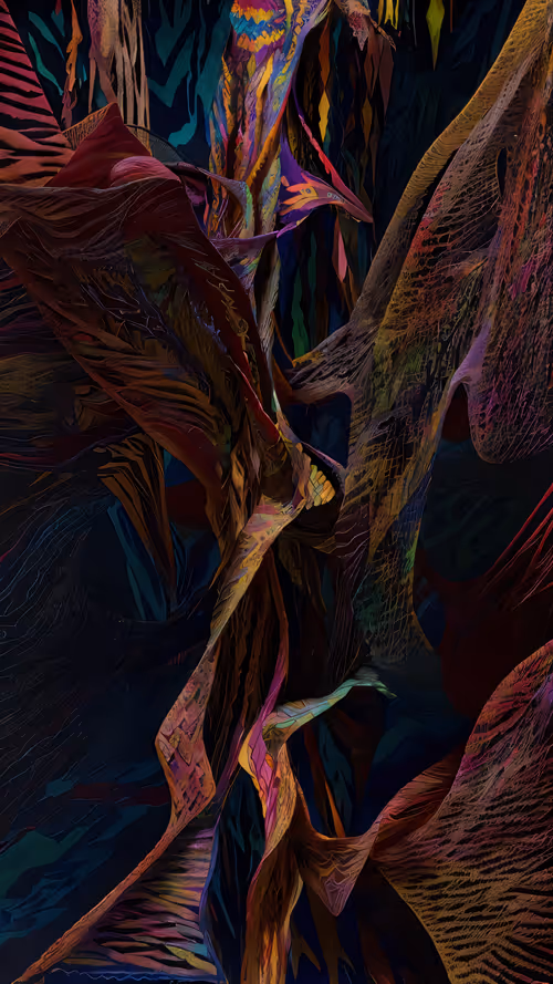 Winds of Yawanawa #979 by Yawanawa and Refik Anadol