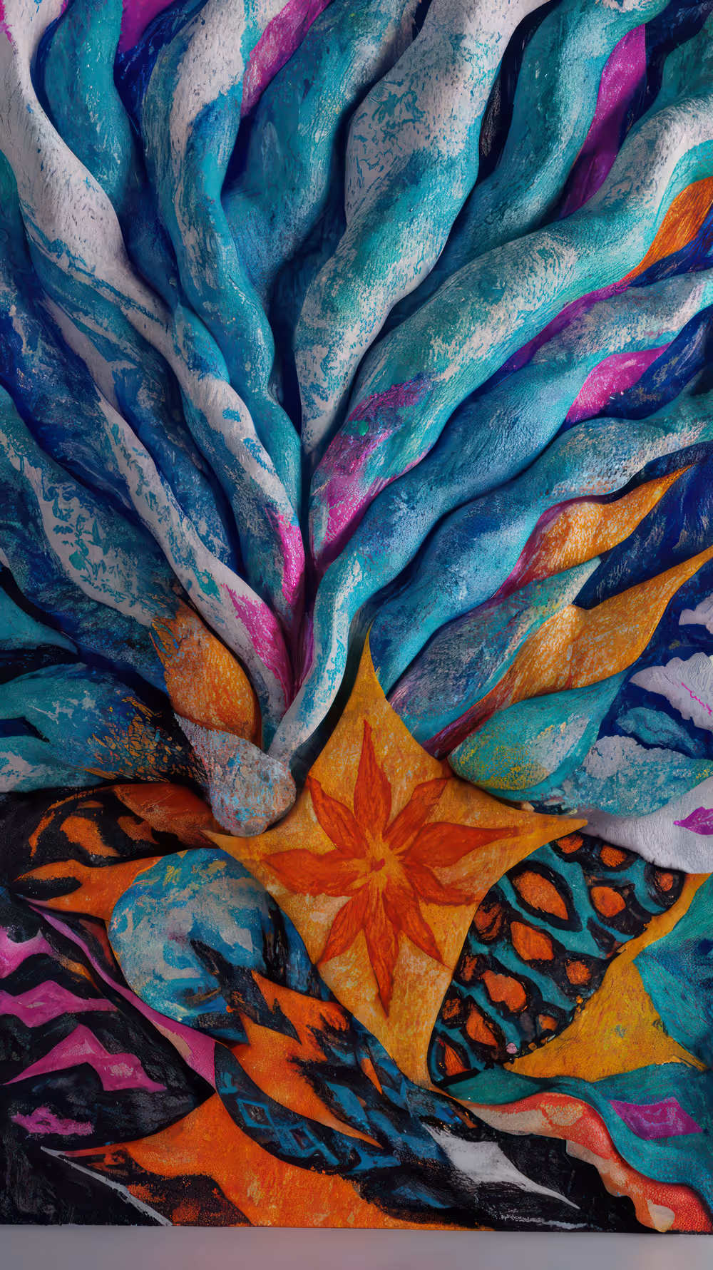 Winds of Yawanawa #987 by Yawanawa and Refik Anadol