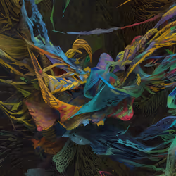 Winds of Yawanawa #402 by Yawanawa and Refik Anadol