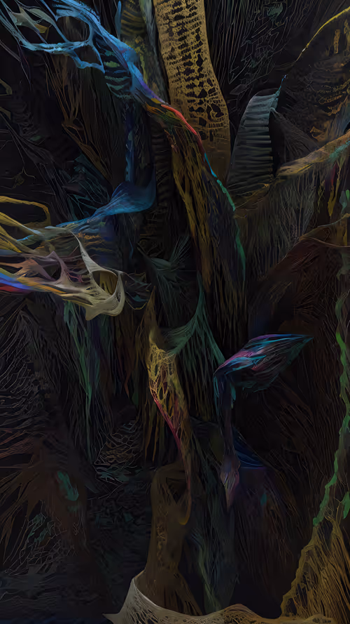 Winds of Yawanawa #973 by Yawanawa and Refik Anadol