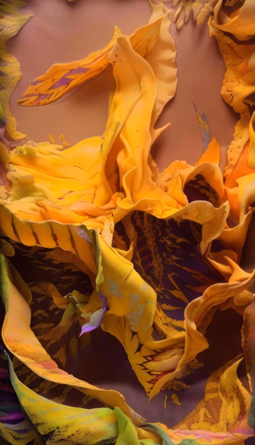 Winds of Yawanawa #981 by Yawanawa and Refik Anadol