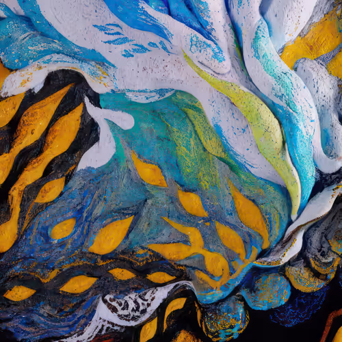 Winds of Yawanawa #112 by Yawanawa and Refik Anadol
