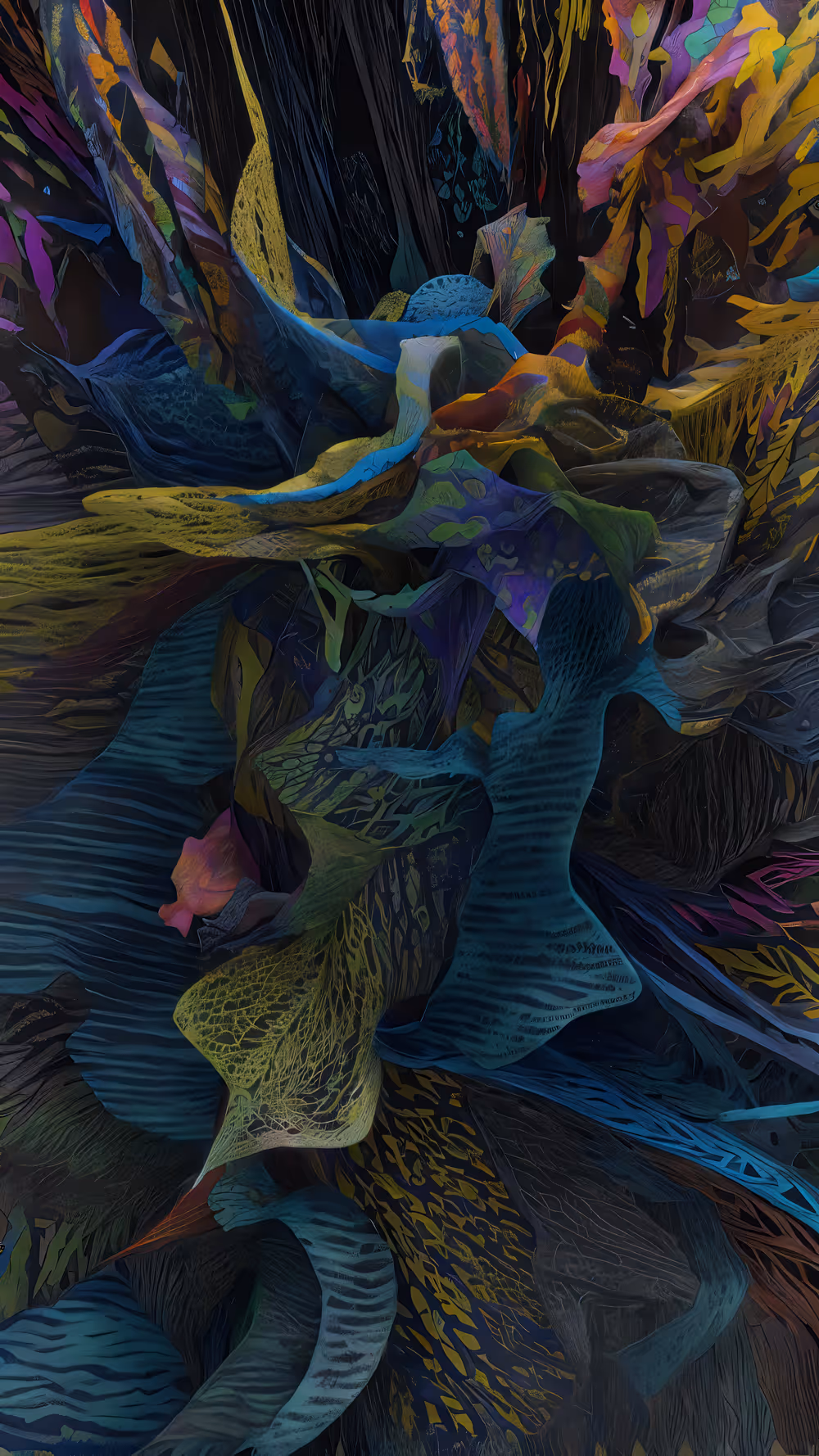 Winds of Yawanawa #992 by Yawanawa and Refik Anadol