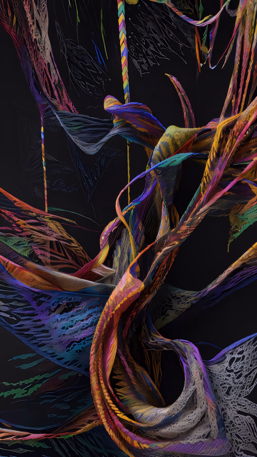 Winds of Yawanawa #970 by Yawanawa and Refik Anadol