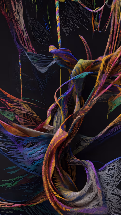 Winds of Yawanawa #970 by Yawanawa and Refik Anadol