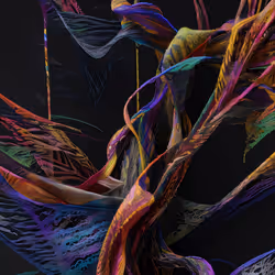 Winds of Yawanawa #970 by Yawanawa and Refik Anadol