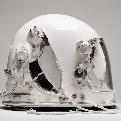 Nasa Mercury Flight Helmet 1963