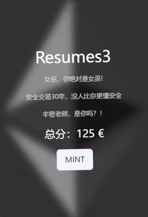 Resume3 NFT