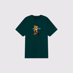 9DCC F*CK FIAT GRAPHIC HEAVYWEIGHT TEE IN EMERALD #4
