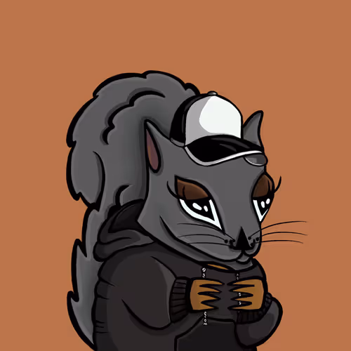 Scruffy Squirrel #10