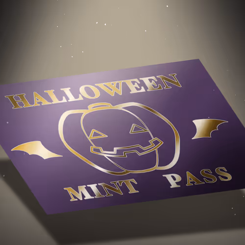 Ninja Halloween Mint Pass