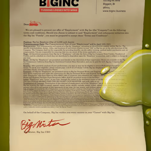 Biginc Letters