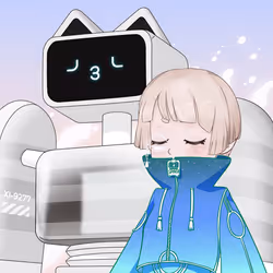 734