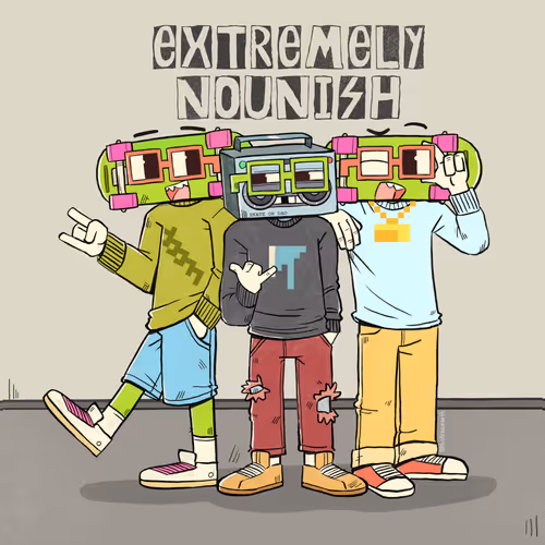 Nounish Sketches Extremely Nounish 001