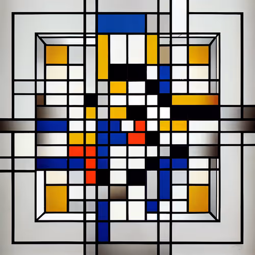 Mondrian Labyrinth By Lilia