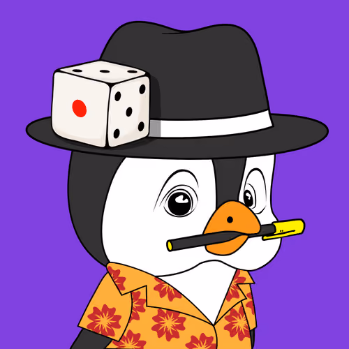 Poker Penguin #849