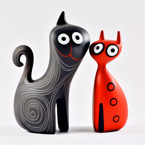 Kogei Kats Komedians N Katpanions By Helena Sarin