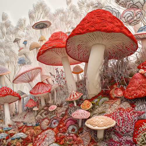 Kinoko Dreams By Richard Nadler