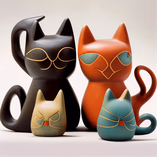 Kogei Kats Komedians N Katpanions By Helena Sarin