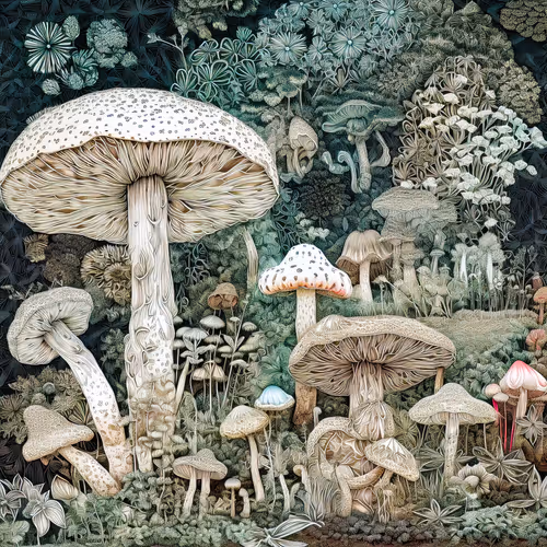 Kinoko Dreams By Richard Nadler