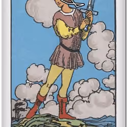 838 - Page of Swords