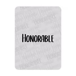Honorable