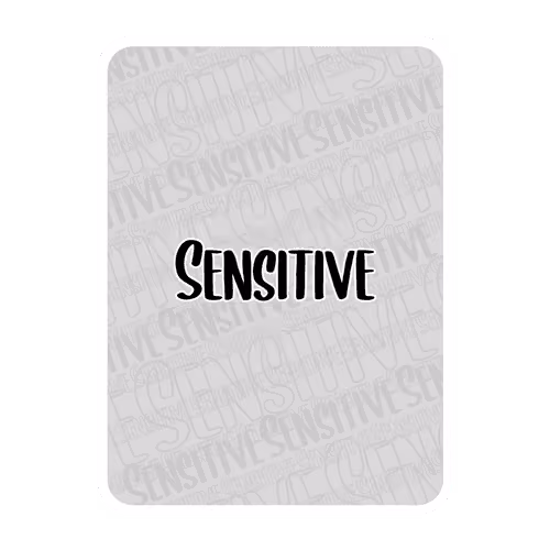 Sensitive